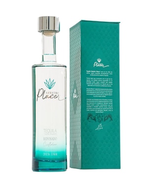 Tequila Nuestro Placer tipo Reposado cristalino 750 ml