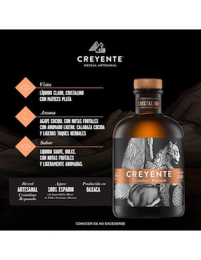 Mezcal Creyente Reposado 750 ml
