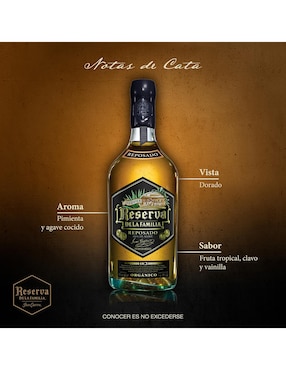 Tequila Reserva De La Familia tipo Reposado 750 ml