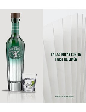 Tequila Centenario tipo Cristalino 750 ml