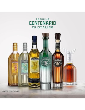 Tequila Centenario tipo Cristalino 750 ml