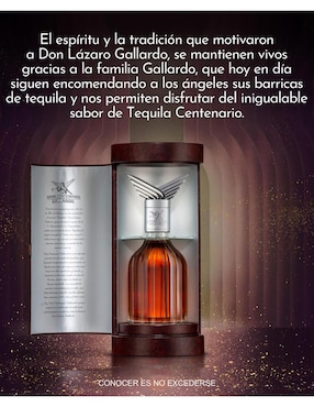Tequila Centenario Gallardo tipo Extra añejo 750 ml