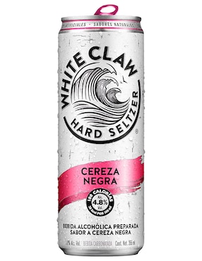 Seltzer De Whisky White Claw Sabor Cereza Negra 355 Ml