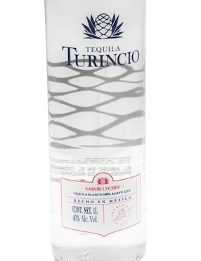 Tequila Turincio Sabores tipo blanco 1 L