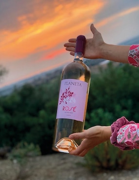 Vino rosado coupage semidulce Planeta Rosé 750 ml