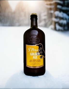 Cerveza clara St Peters Golden Ale caramelo 500 ml