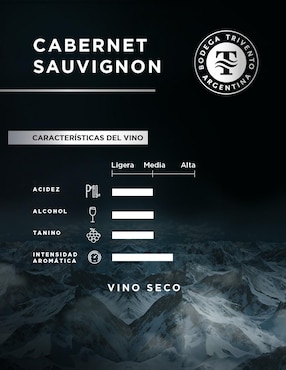 Vino tinto Trivento Reserve Cabernet Sauvignon 750 ml