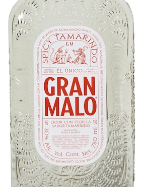 Licor de tequila Gran Malo sabor tamarindo 750 ml