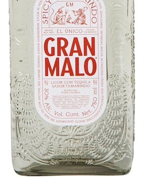 Licor de tequila Gran Malo sabor tamarindo 750 ml