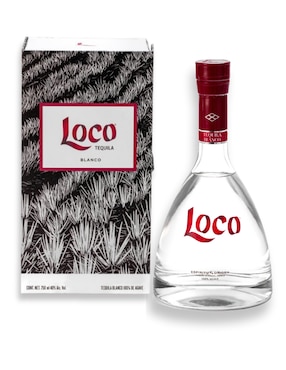 Tequila Loco Tequila Espíritu De Origen Tipo Blanco 750 Ml