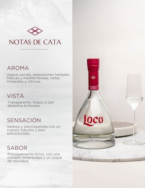 Tequila Loco Tequila Espíritu de origen tipo Blanco 750 ml
