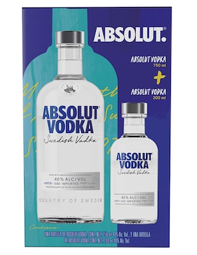 Vodka de sabor natural Absolut 950 ml