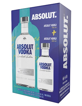 Vodka de sabor natural Absolut 950 ml