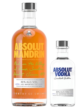 Vodka de mandarina Absolut Mandrin 950 ml