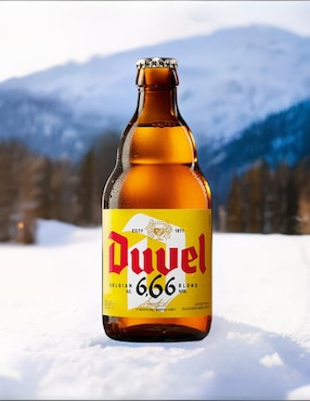 Cerveza clara Duvel 6,66 lúpulo 330 ml