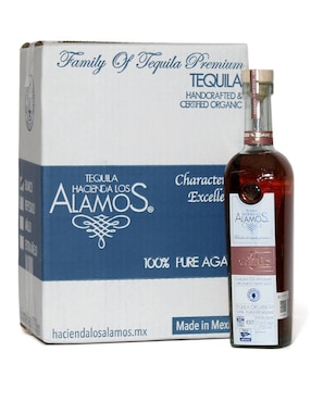 Tequila Hacienda Los Alamos Premium de Alta Gama tipo Extra añejo 750 ml