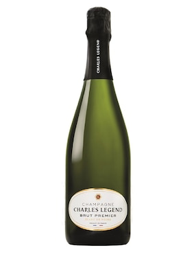 Champagne blanco Pinot Noir Charles Legend Brut Premier Francia 750 ml