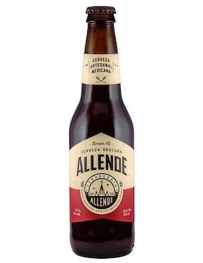 Cerveza Allende Artesanal Oscura Tostado 355 Ml