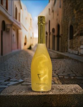Vino espumoso blanco Airén Fogoso Gold España 750 ml