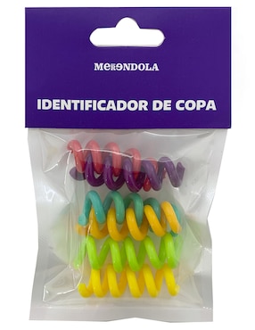 Identificador de copa Merendola con 6 piezas