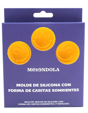 Molde silicón Merendola Happy face