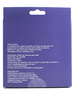 Molde silicón Merendola