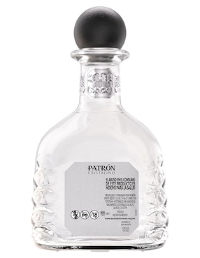 Tequila Patrón tipo Cristalino 700 ml