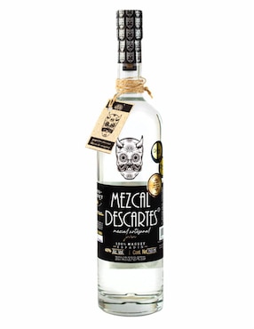 Mezcal Descartes Espadín 100% Artesanal Joven 750 Ml