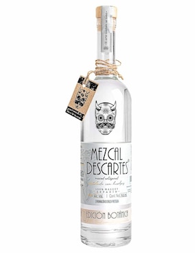 Mezcal Descartes Edición Botánica 100% Artesanal Joven 750 Ml