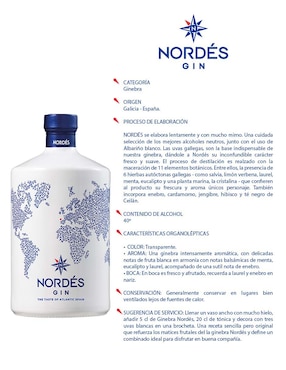 Ginebra Nordes 700 ml