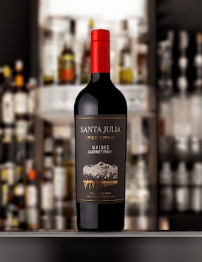 Vino tinto Santa Julia Cabernet malbec 750 ml