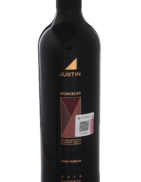 Vino tinto Isosceles Justin Vineyards & Winery cabernet sauvignon, merlot, cabernet frances, petit verdot 750 ml