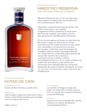 Ron Brugal Maestro reserva 700 ml