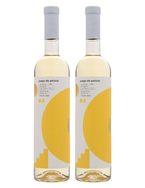 Set Vino Blanco Vinos Del Oeste Juego De Pelota 02 Chardonnay