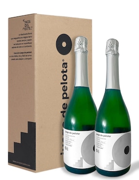 Set de vino espumoso Riesling Vinos Del Oeste Juego de Pelota 08 México 750 ml