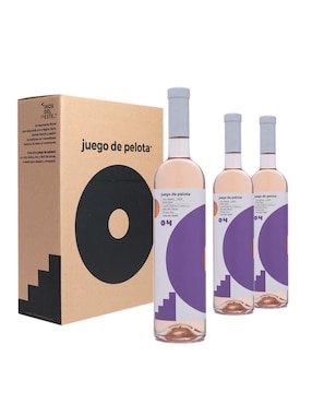 Set vino rosado varietal seco Vinos del Oeste Juego de Pelota 04 pinot noir 750 ml