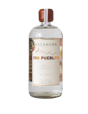 Bacanora 100 Pueblos Vinos y licores, Bacanora tipo Blanco 1 l