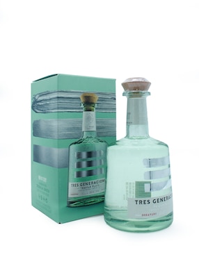 Tequila 3 Generaciones tipo Plata 750 ml
