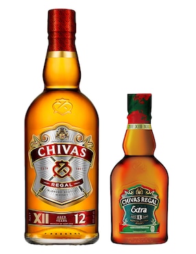 Whisky Scotch Chivas Regal Whisky Vap 750 Ml Y 200 Ml