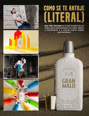 Licor de tequila Gran Malo 750 ml