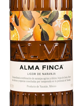 Licor de naranja Alma Finca sabor frutal 700 ml