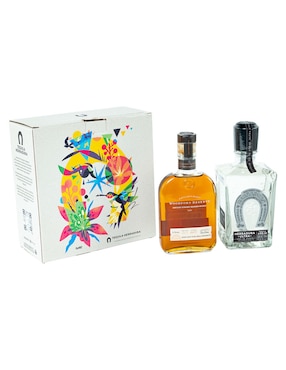 Caja de tequila Herradura Ultra tipo añejo 2 piezas