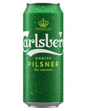 Cerveza clara Carlsberg frutas 500 ml
