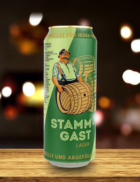 Cerveza clara Stammgast lager 500 ml