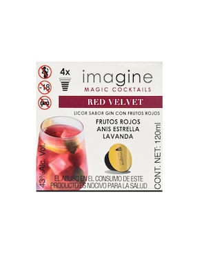 Cocktail Pods Imagine Magic Cocktails Sabor Frutos Rojos 120 Ml