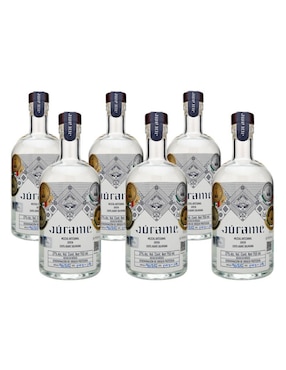 Mezcal Júrame Artesanal Joven 6 Botellas De 750 Ml