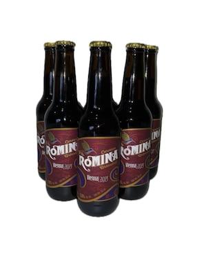 Set De Cerveza Romina Artesanal Tostado 6 Pack 355 Ml