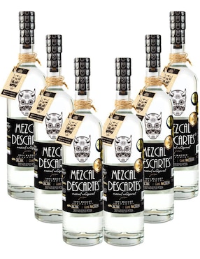 Set Mezcal Descartes Espadín Joven 6 Piezas