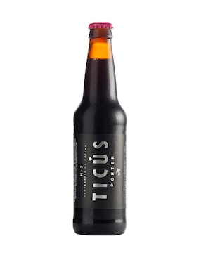 Cerveza Obscura Ticús Artesanal Café Individual 355 Ml