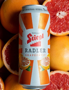 Cerveza clara Stiegl light frutal 500 ml